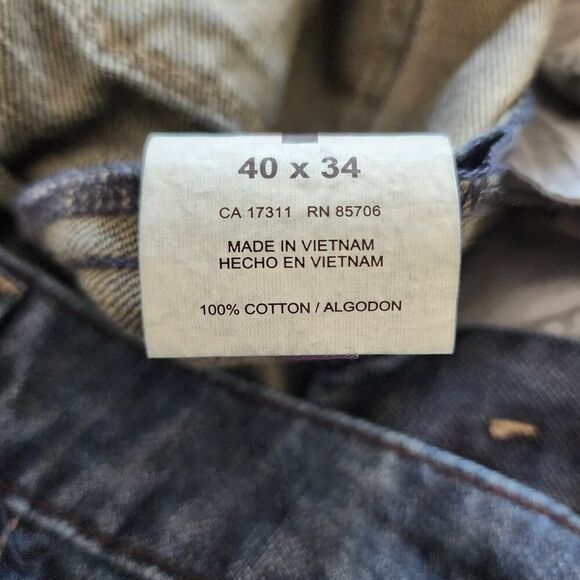 i Jeans by Buffalo Stephen Easy Straight jeans mens size 40 x 34 - Picture 7 of 8